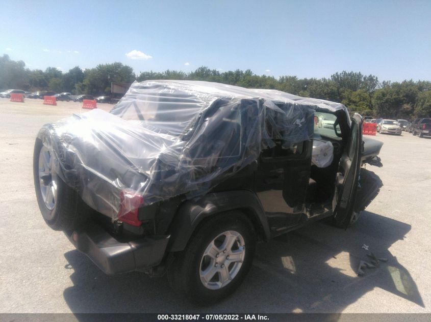 2021 JEEP WRANGLER UNLIMITED SPORT S 1C4HJXDG5MW510220