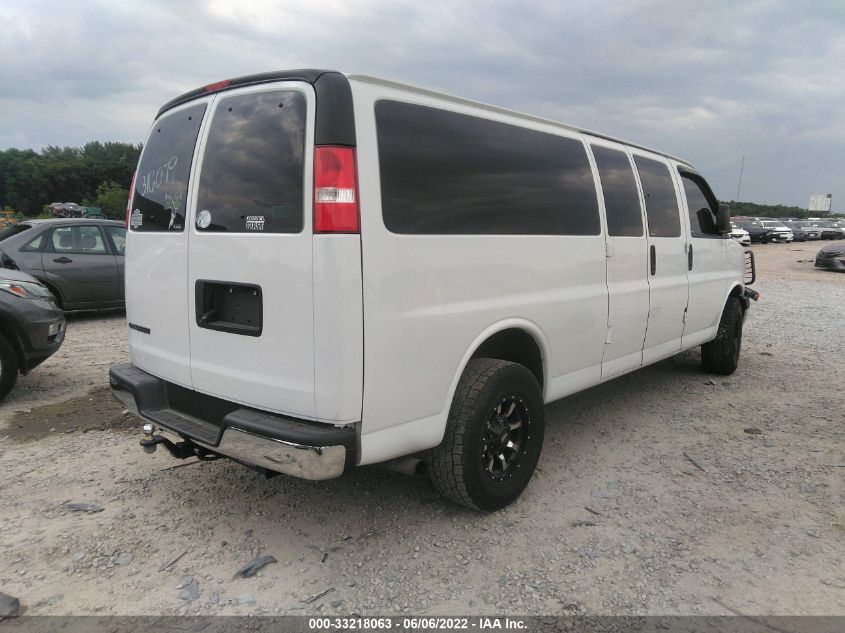2018 CHEVROLET EXPRESS PASSENGER LT 1GAZGPFG0J1316079