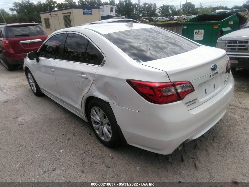2017 SUBARU LEGACY PREMIUM 4S3BNAF64H3067447