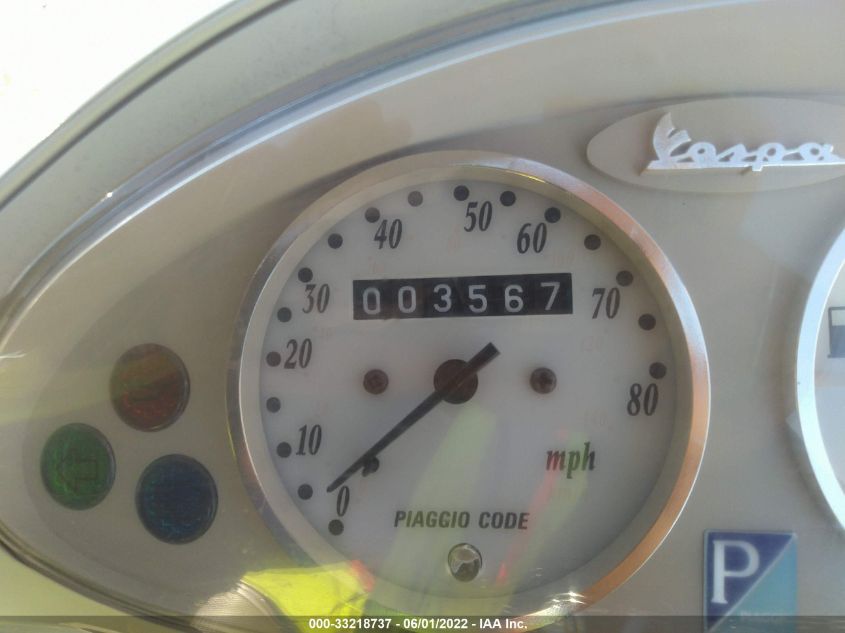 2002 VESPA M198F ZAPM198F425006688