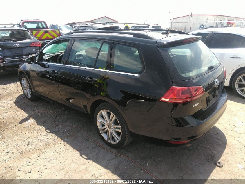 2015 VOLKSWAGEN GOLF SPORTWAGEN TDI SE 3VWCA7AU6FM507993