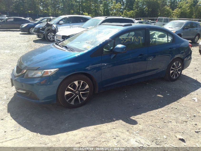 2013 HONDA CIVIC SDN EX 19XFB2F84DE268768