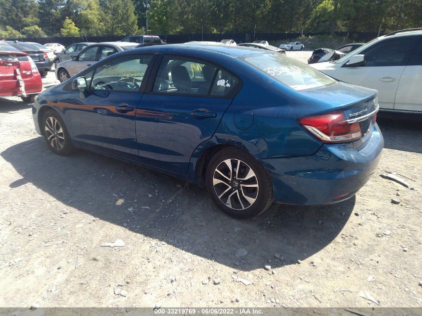 2013 HONDA CIVIC SDN EX 19XFB2F84DE268768