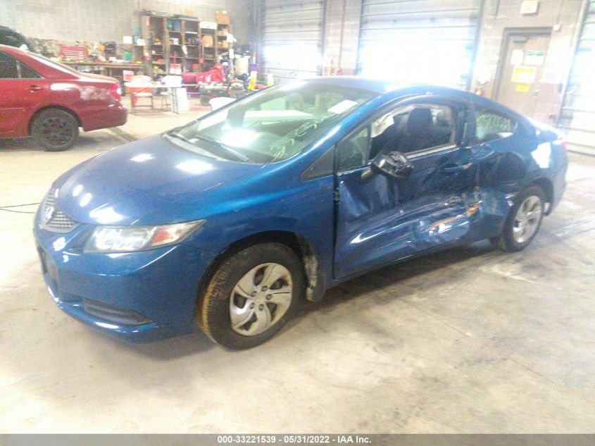2013 HONDA CIVIC CPE LX 2HGFG3B55DH516938