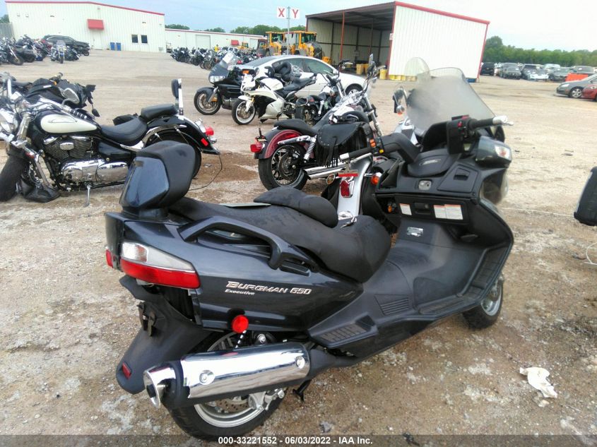 2012 SUZUKI AN650 A JS1CP51BXC2100602