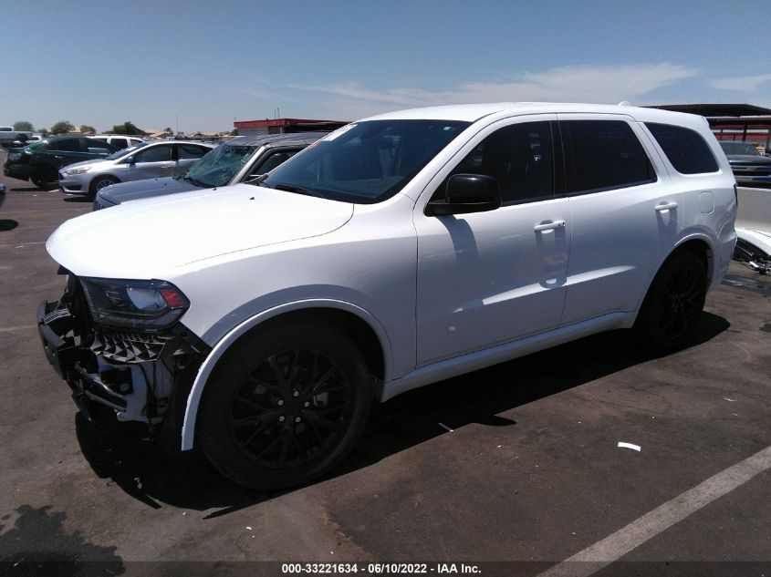 2016 DODGE DURANGO SXT 1C4RDHAGXGC374503