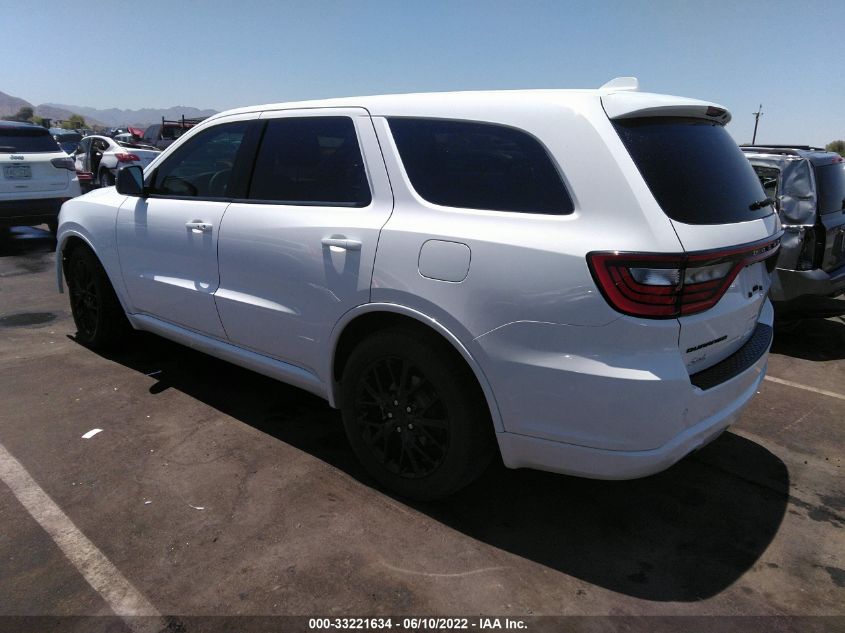 2016 DODGE DURANGO SXT 1C4RDHAGXGC374503