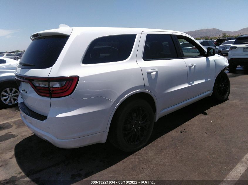 2016 DODGE DURANGO SXT 1C4RDHAGXGC374503