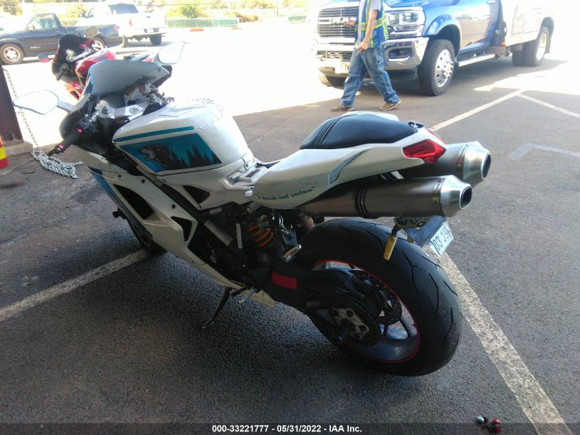 2012 DUCATI SUPERBIKE 848/848 EVO CORSE SE ZDM1XBMVXCB018522