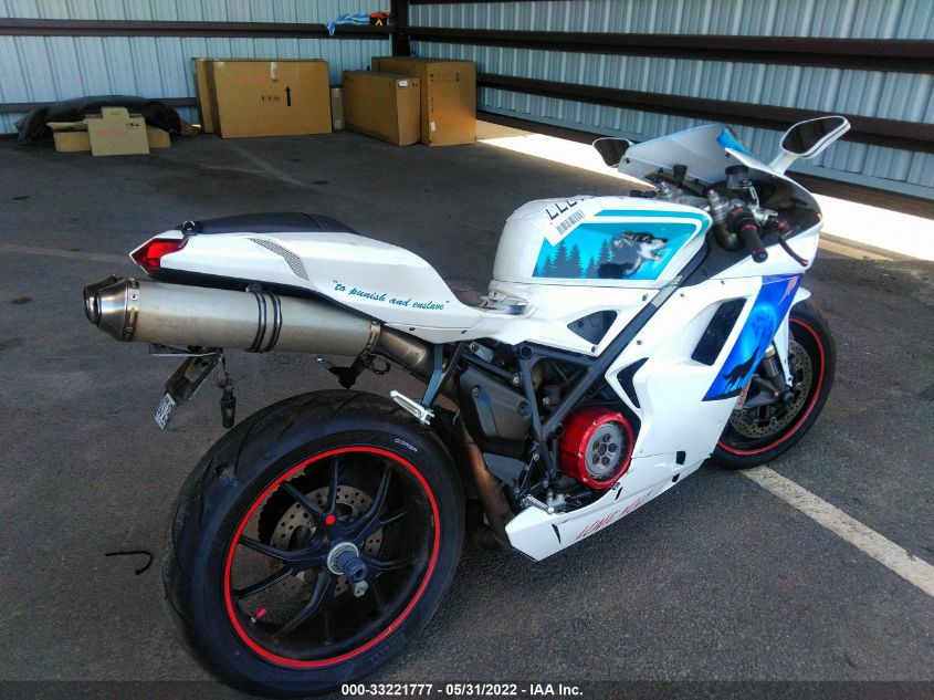2012 DUCATI SUPERBIKE 848/848 EVO CORSE SE ZDM1XBMVXCB018522