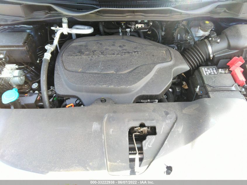 2021 HONDA ODYSSEY EX-L 5FNRL6H73MB042995