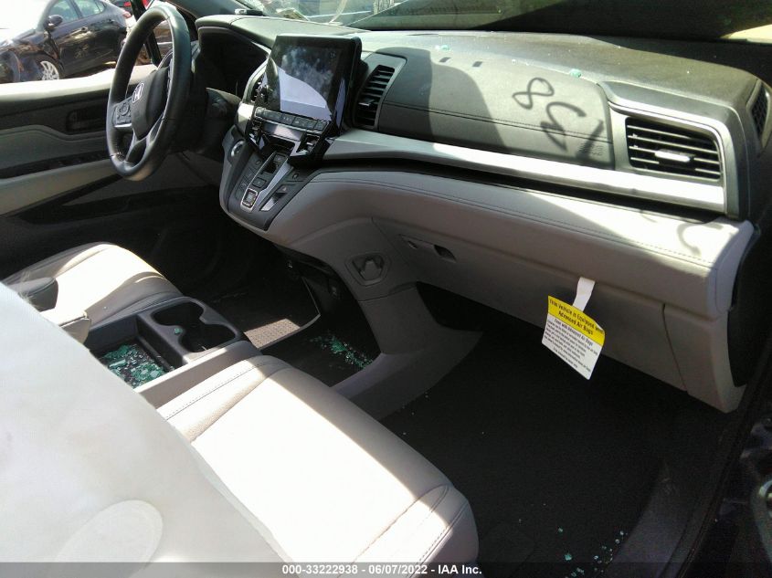 2021 HONDA ODYSSEY EX-L 5FNRL6H73MB042995
