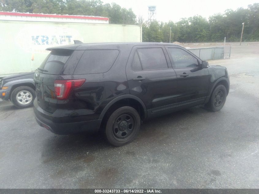 2016 FORD UTILITY POLICE 1FM5K8ARXGGA78715