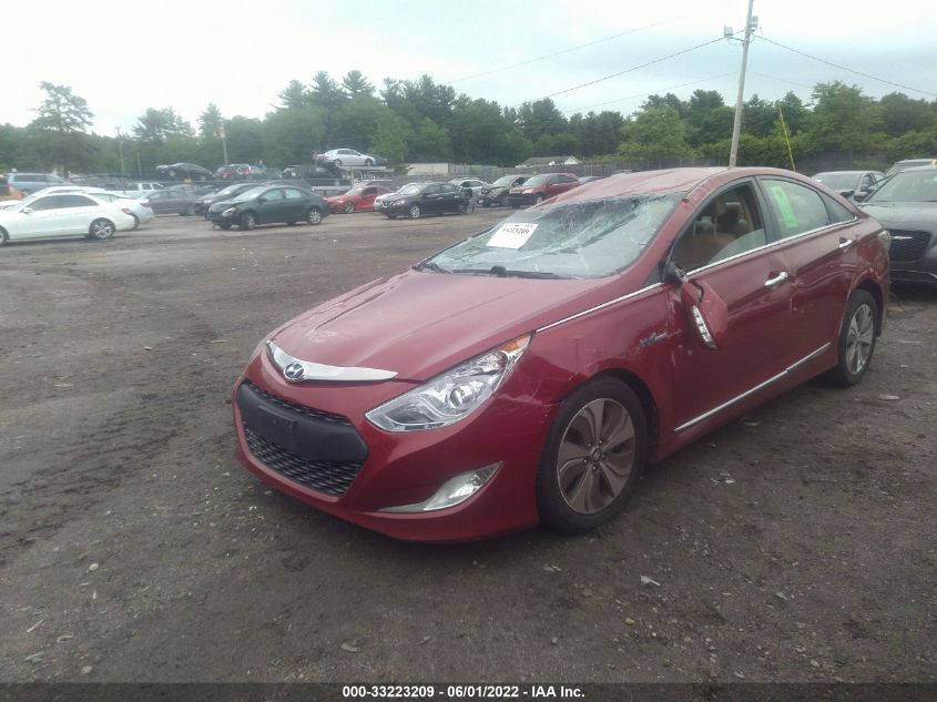 2014 HYUNDAI SONATA HYBRID LIMITED KMHEC4A48EA111821