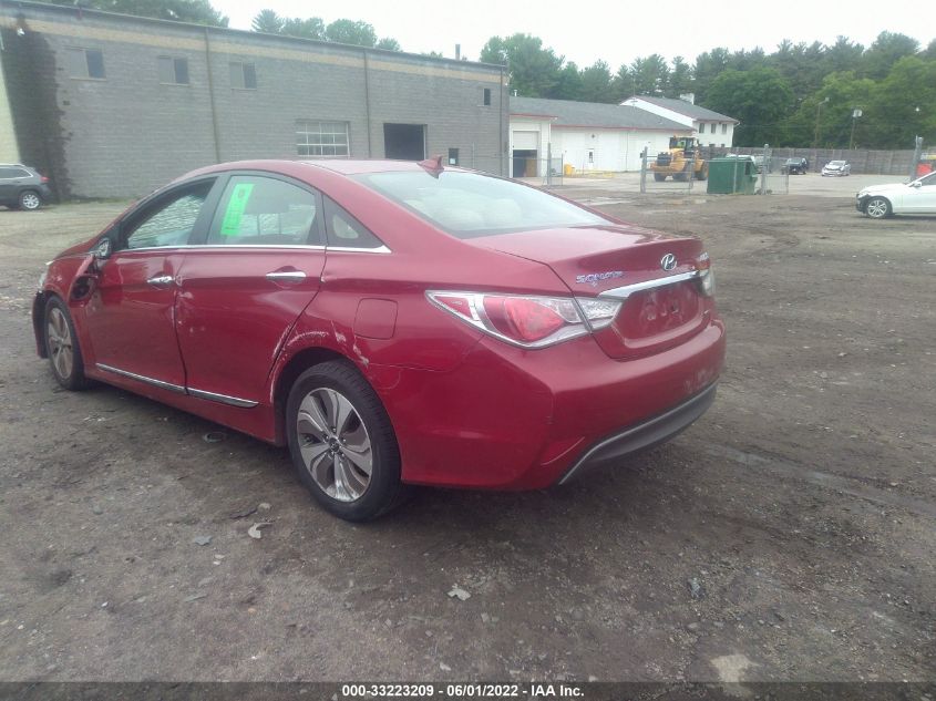 2014 HYUNDAI SONATA HYBRID LIMITED KMHEC4A48EA111821