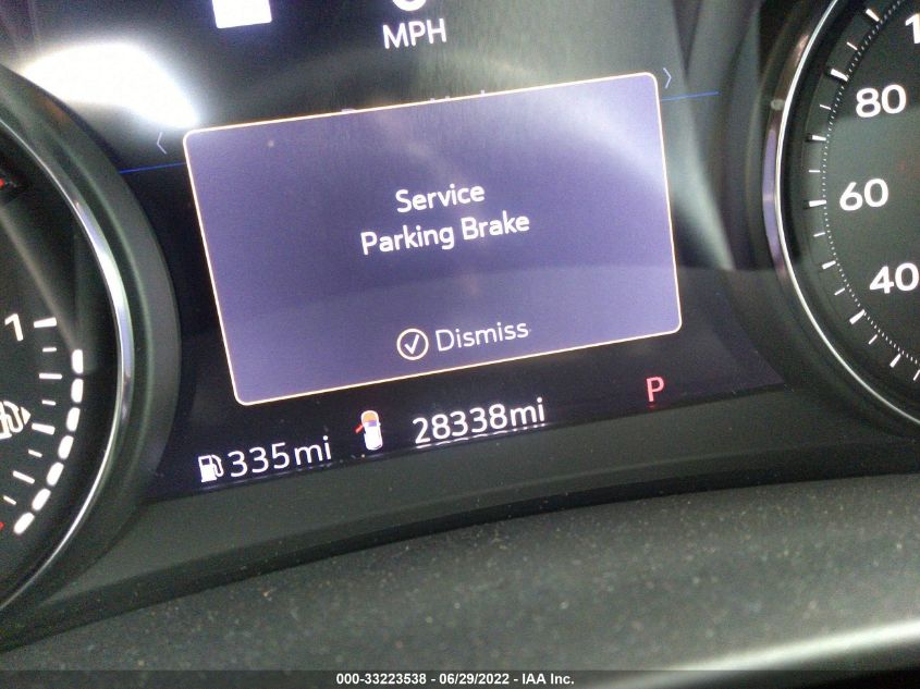 2019 CADILLAC XT4 FWD PREMIUM LUXURY 1GYFZCR41KF202251