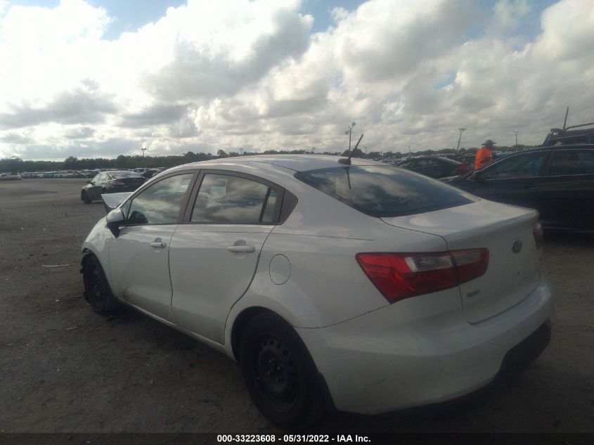 2016 KIA RIO LX KNADM4A32G6623307