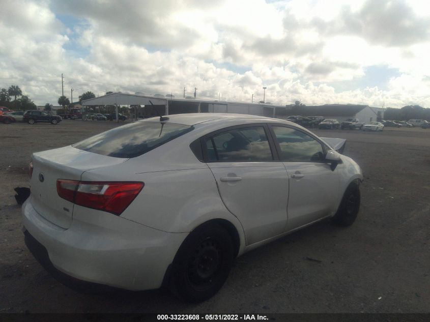 2016 KIA RIO LX KNADM4A32G6623307