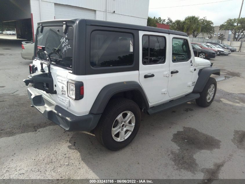 2020 JEEP WRANGLER UNLIMITED SPORT S 1C4HJXDN2LW198984
