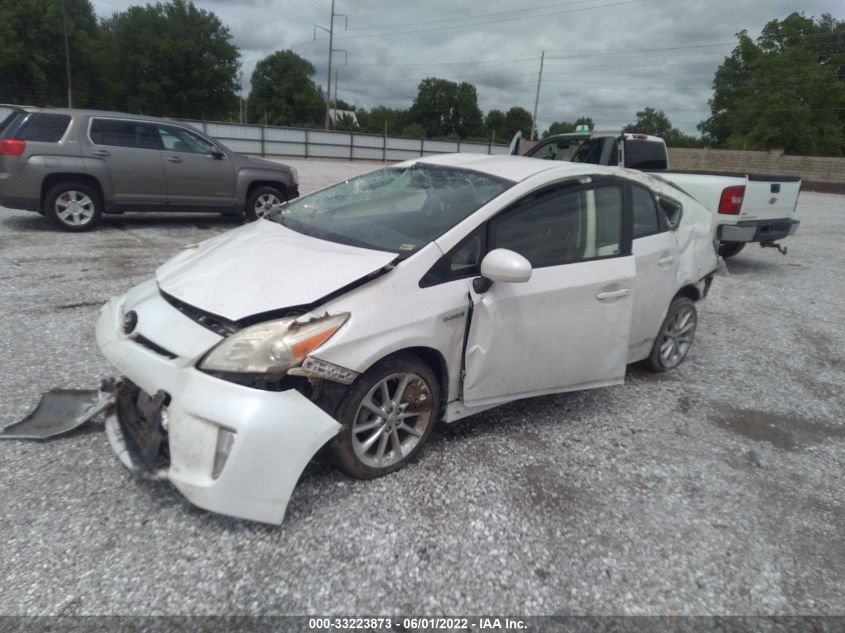2013 TOYOTA PRIUS ONE/TWO/THREE/FOUR/FIVE JTDKN3DU9D5610738