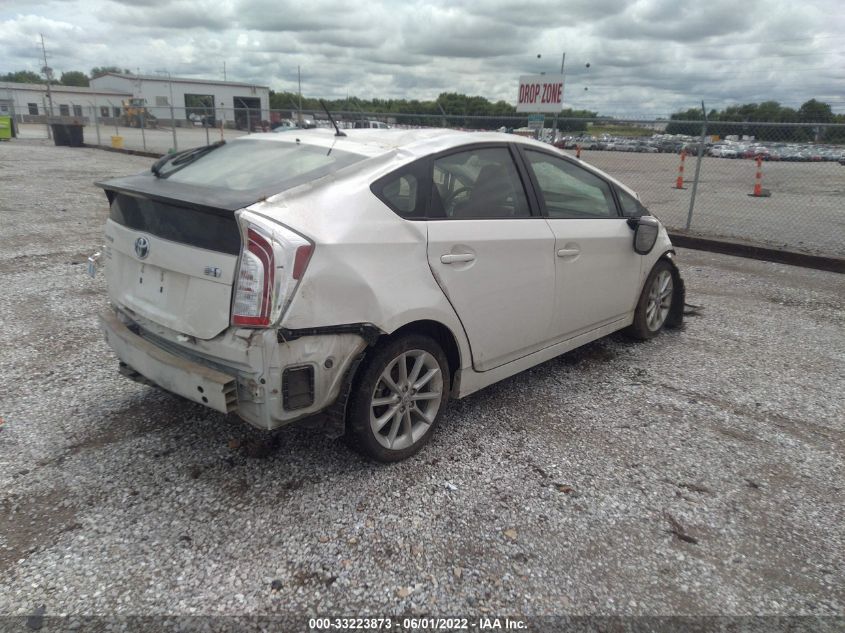 2013 TOYOTA PRIUS ONE/TWO/THREE/FOUR/FIVE JTDKN3DU9D5610738