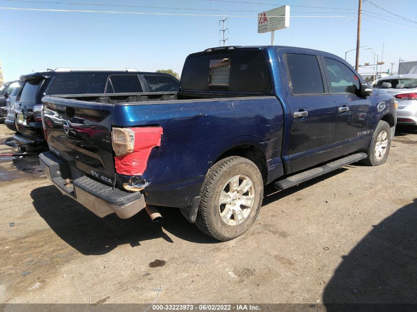 2017 NISSAN TITAN SV 1N6AA1EJ0HN570391