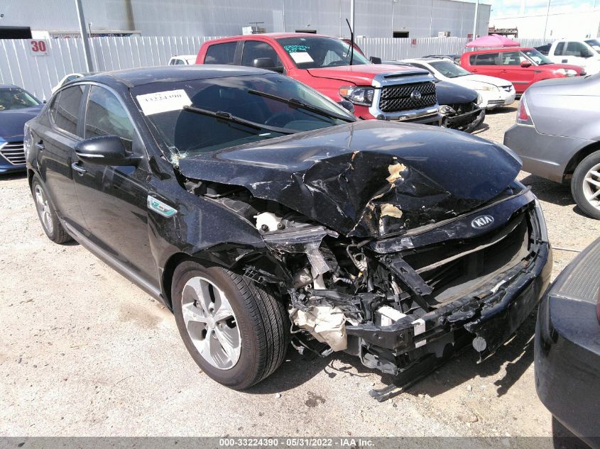 2014 KIA OPTIMA HYBRID HYBRID KNAGM4AD2E5064558