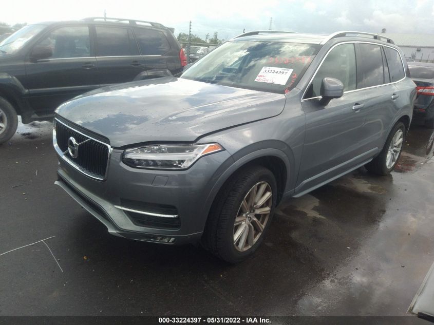 2016 VOLVO XC90 T6 MOMENTUM YV4A22PK9G1066582