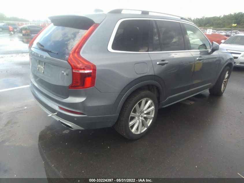 2016 VOLVO XC90 T6 MOMENTUM YV4A22PK9G1066582