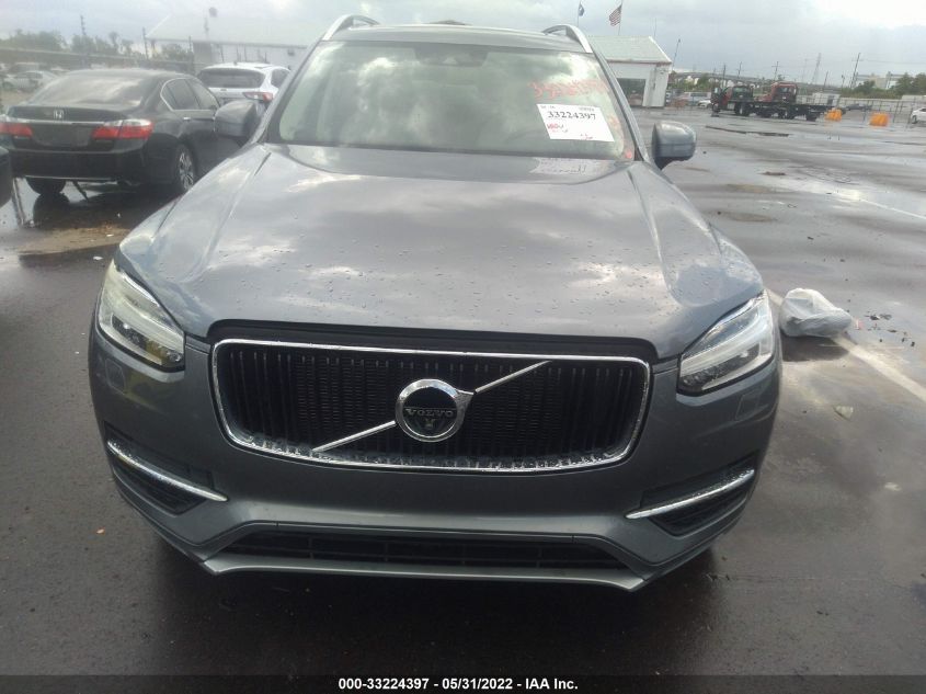 2016 VOLVO XC90 T6 MOMENTUM YV4A22PK9G1066582