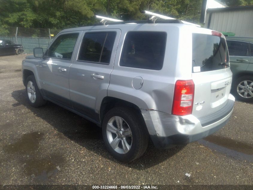 2013 JEEP PATRIOT LATITUDE 1C4NJRFB1DD228636