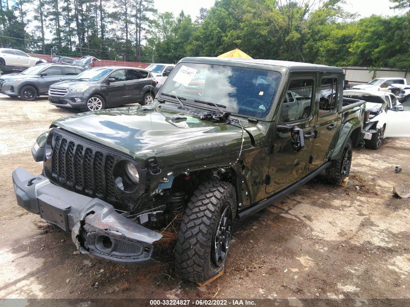 2022 JEEP GLADIATOR WILLYS 1C6HJTAG4NL114805