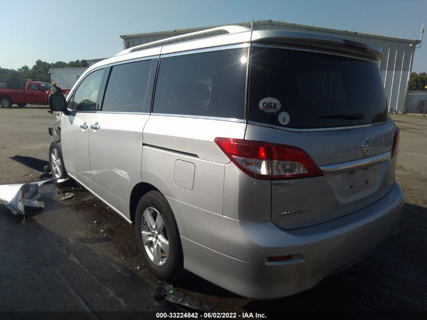 2016 NISSAN QUEST SV/S/PLATINUM/SL JN8AE2KP2G9151184