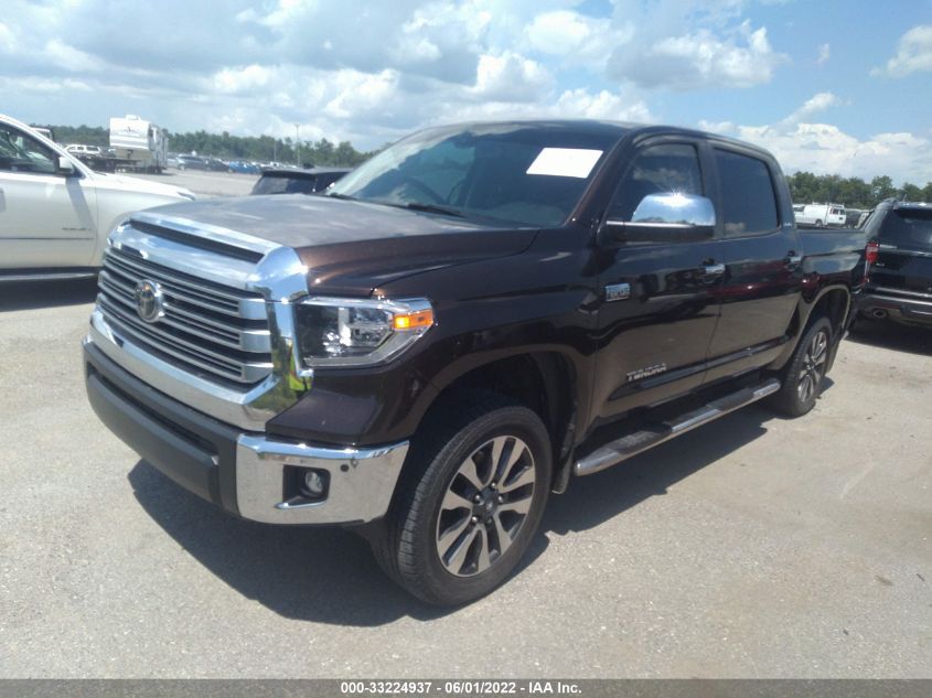 2021 TOYOTA TUNDRA 4WD LIMITED 5TFHY5F16MX989816