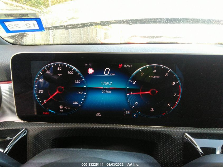 2019 MERCEDES-BENZ A-CLASS A 220 WDD3G4EB9KW002622