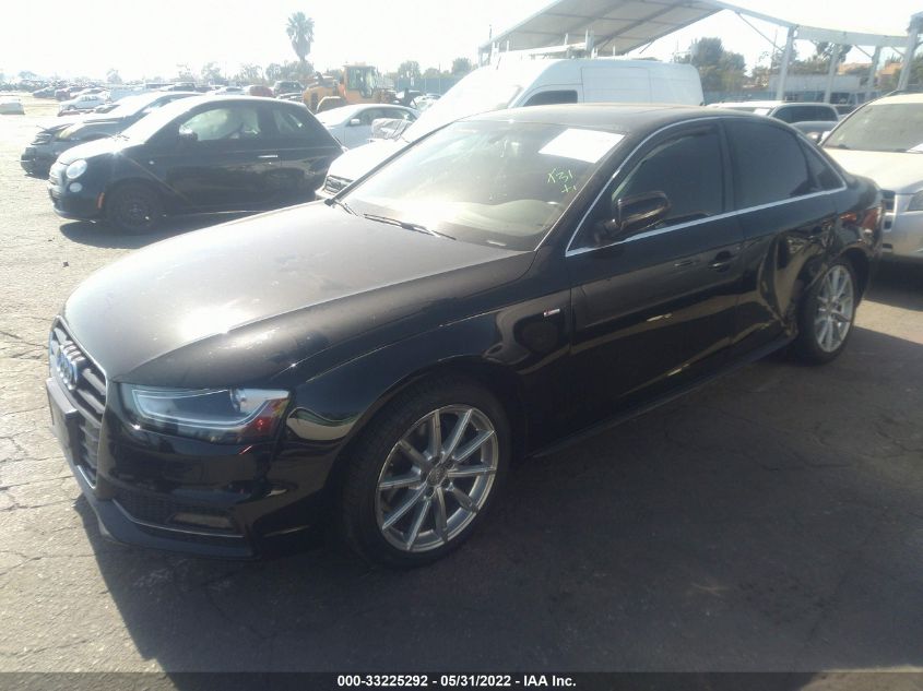2015 AUDI A4 PREMIUM WAUAFAFL4FN010047