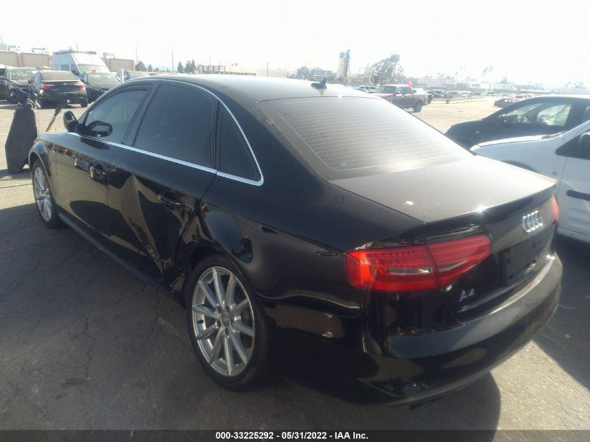 2015 AUDI A4 PREMIUM WAUAFAFL4FN010047