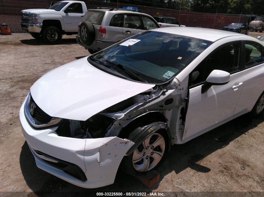 2013 HONDA CIVIC SDN LX 19XFB2F50DE087138