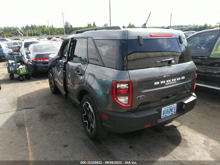 2021 FORD BRONCO SPORT BIG BEND 3FMCR9B64MRB33550