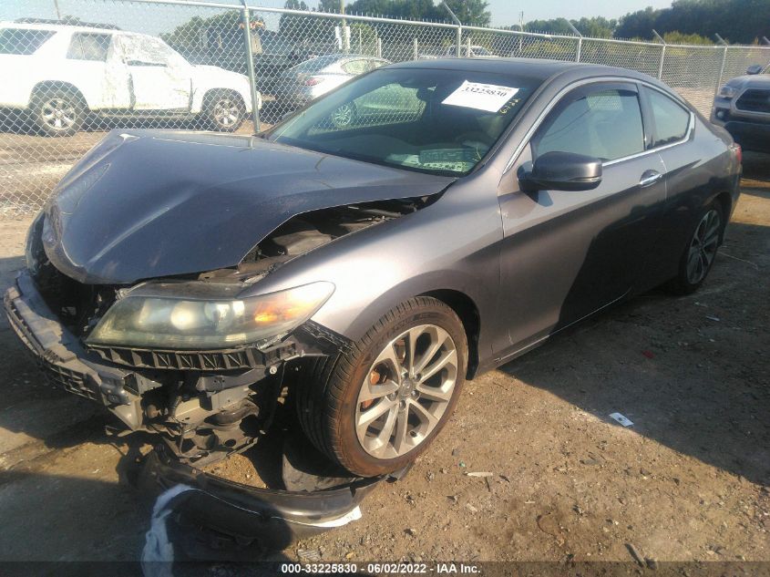 2013 HONDA ACCORD CPE EX-L 1HGCT2B8XDA009955