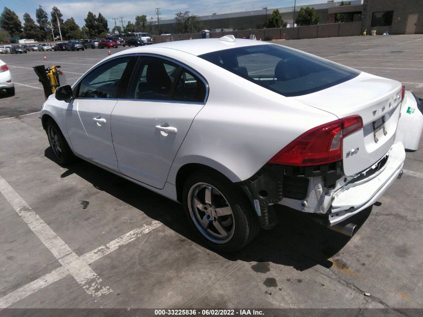 2013 VOLVO S60 T5 YV1612FS3D2190456