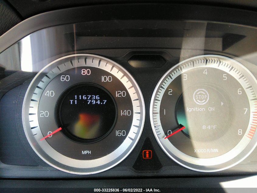 2013 VOLVO S60 T5 YV1612FS3D2190456