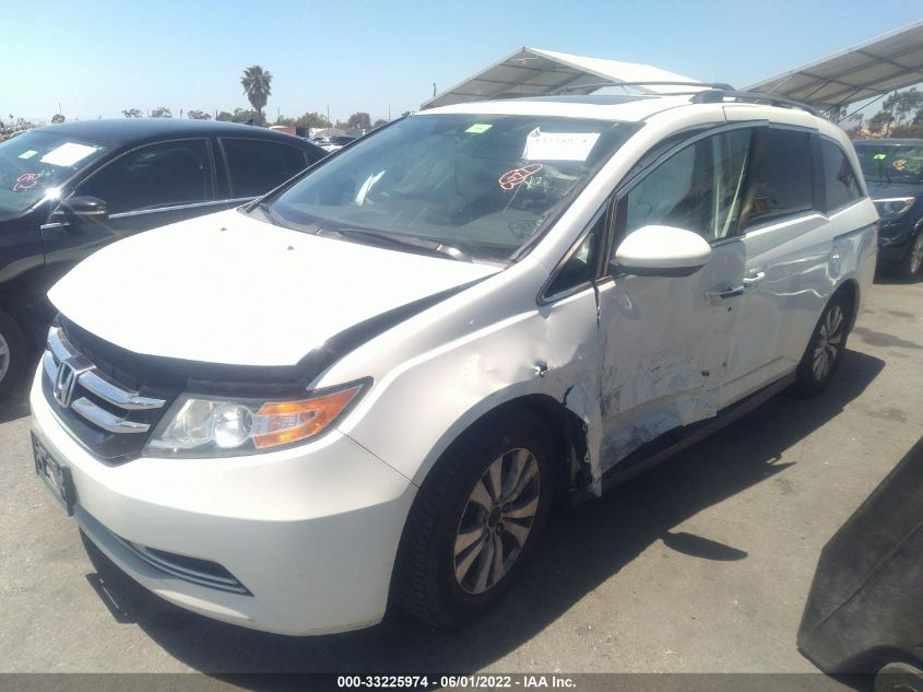 2016 HONDA ODYSSEY EX-L 5FNRL5H6XGB005724