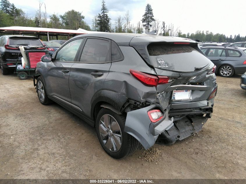 2021 HYUNDAI KONA EV LIMITED KM8K33AG4MU125042