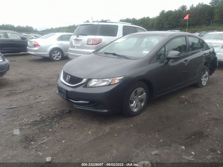 2013 HONDA CIVIC SDN LX 2HGFB2F56DH589660