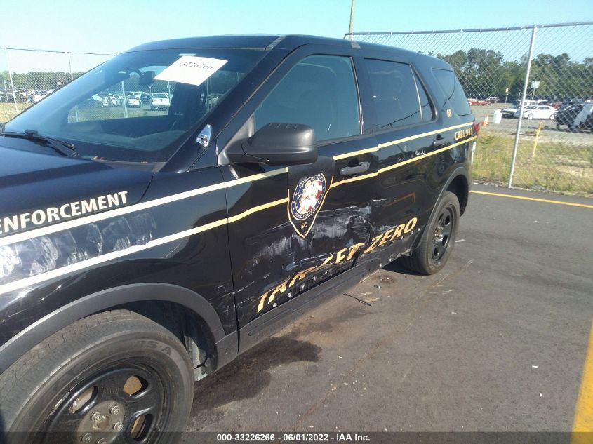 2017 FORD POLICE INTERCEPTOR 1FM5K8AR2HGD93803