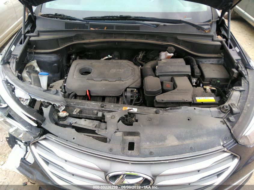 2017 HYUNDAI SANTA FE SPORT 2.4L 5XYZU3LB2HG385688