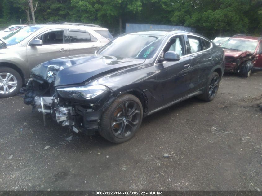 2021 BMW X6 XDRIVE40I 5UXCY6C08M9H38748