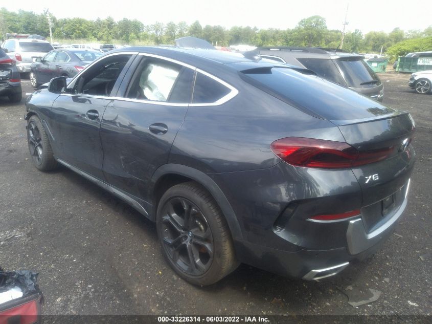 2021 BMW X6 XDRIVE40I 5UXCY6C08M9H38748