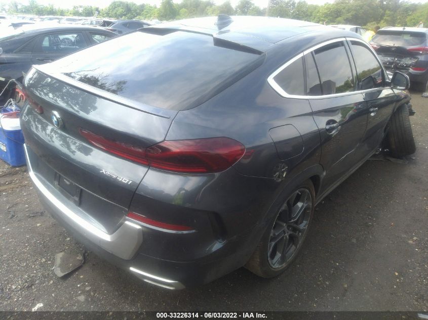 2021 BMW X6 XDRIVE40I 5UXCY6C08M9H38748